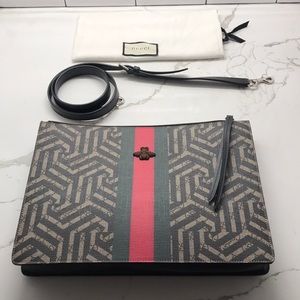 Gucci unisex Messenger Bag in Coated Canvas